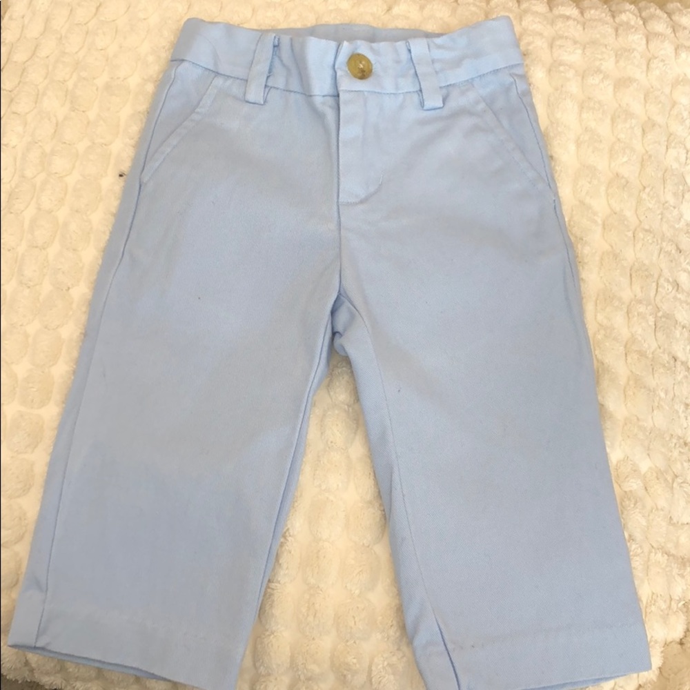 6-12 month Janie and jack light blue pants